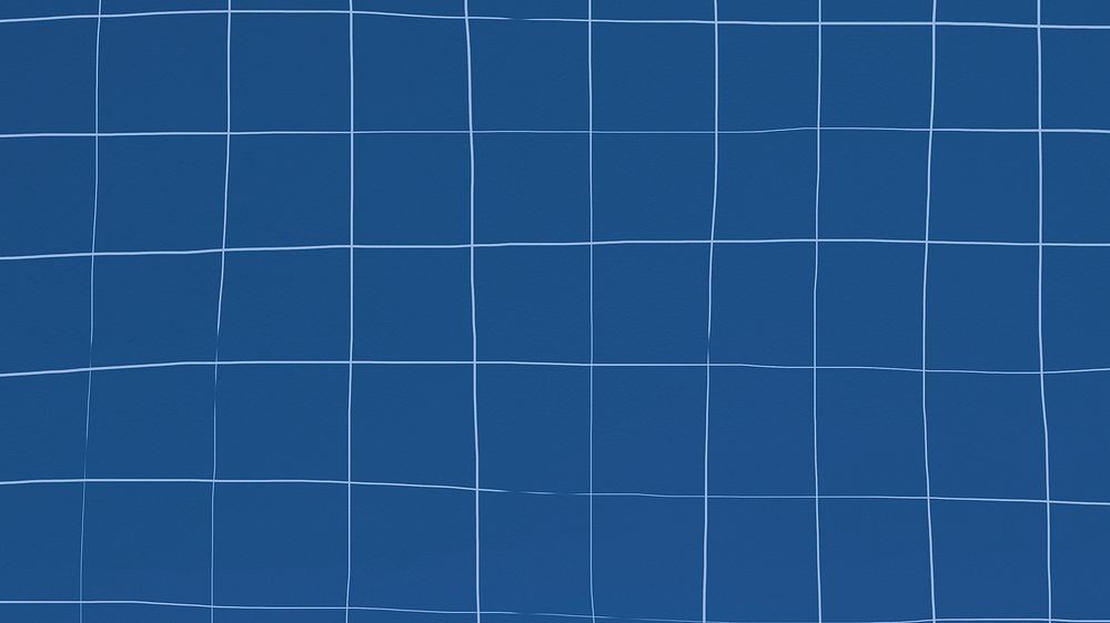 Distorted blue square ceramic tile texture background