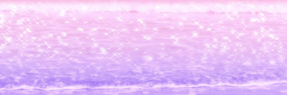 Purple gradient beach waves background image