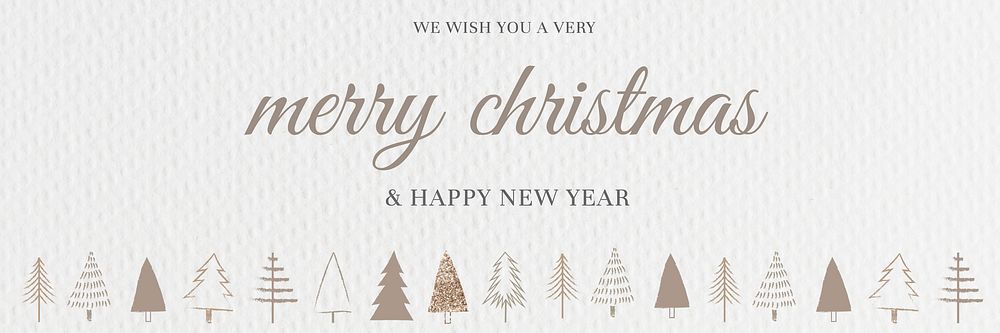 Seasons greeting message card vector banner Christmas background