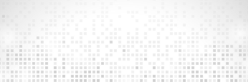 Gray abstract pixel art psd banner