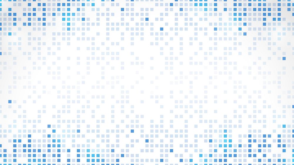 Blue border psd abstract pixel rain wallpaper