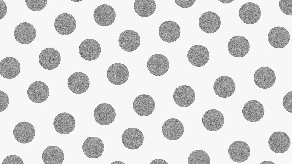 Vector silver polka dot glittery pattern wallpaper