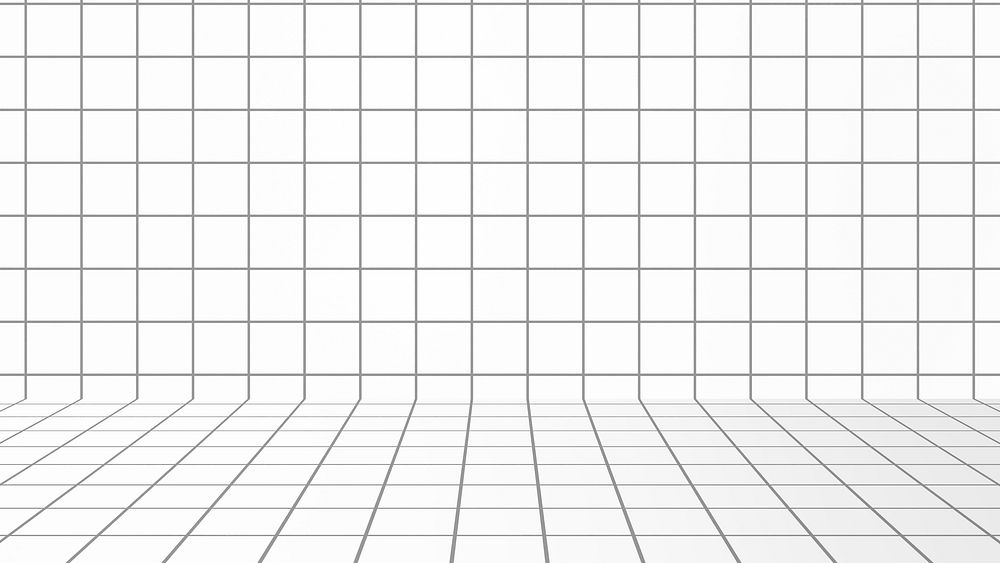 Minimal grid black and white background