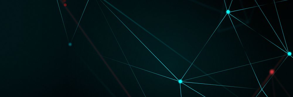 Abstract psd digital grid black background