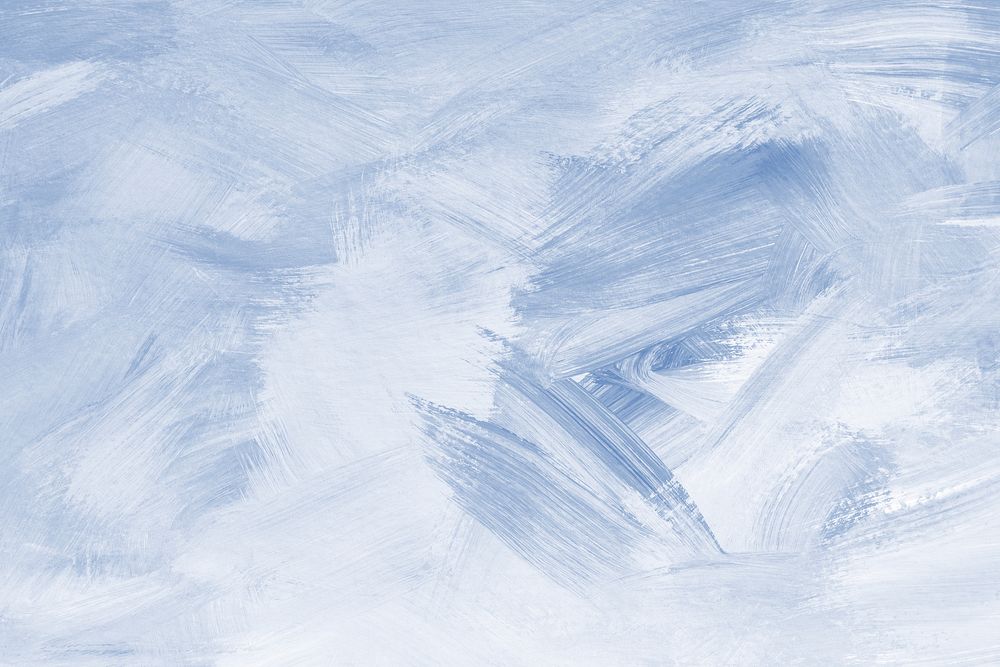Blue paint brush textured background