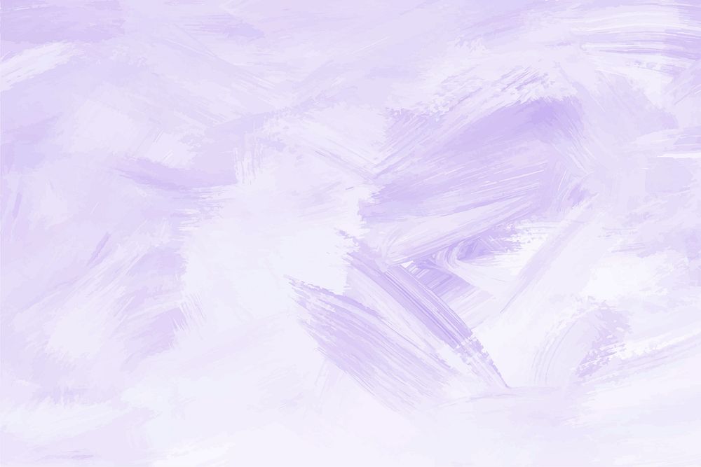 Purple paintbrush textured background vector