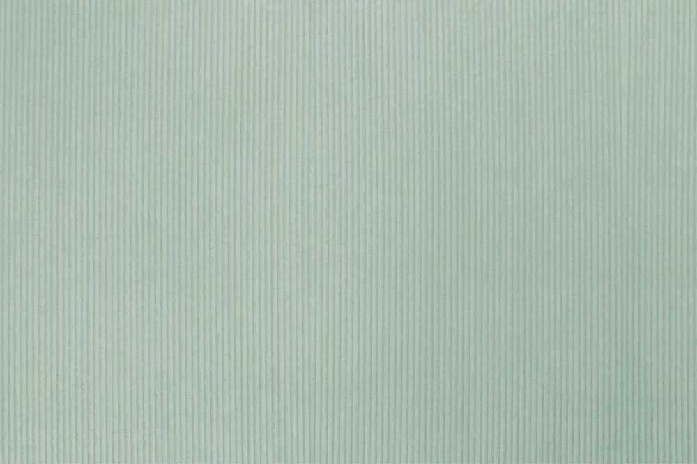 Green corduroy textile textured background vector