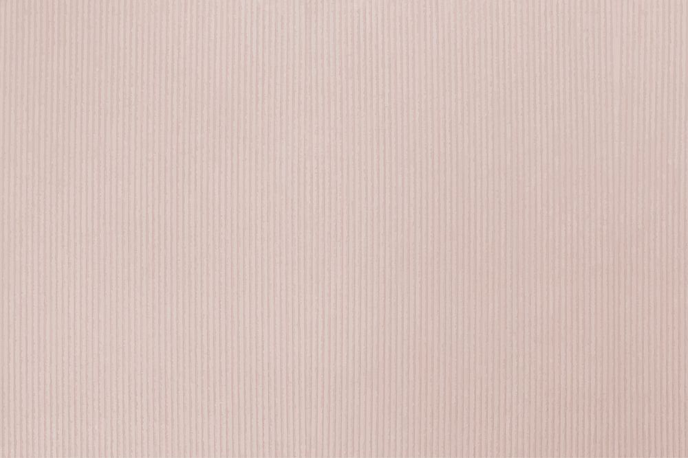 Pastel brown corduroy textile textured background vector
