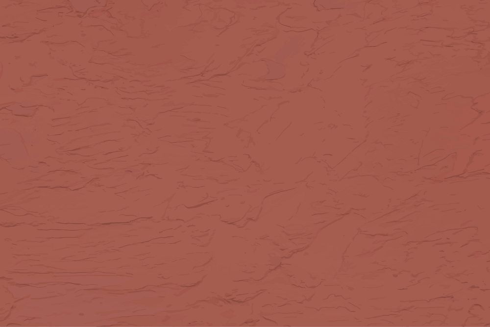 Red concrete textured wall vector
