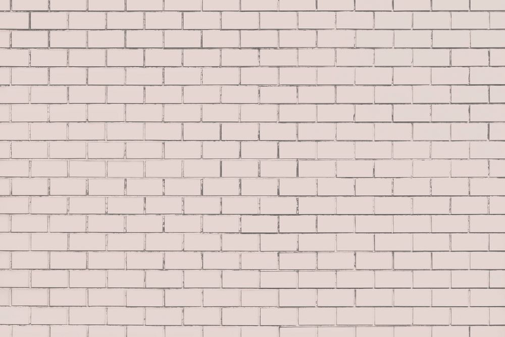 Pink textured brick wall background