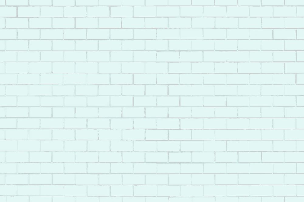 Blue concrete brick wall vector