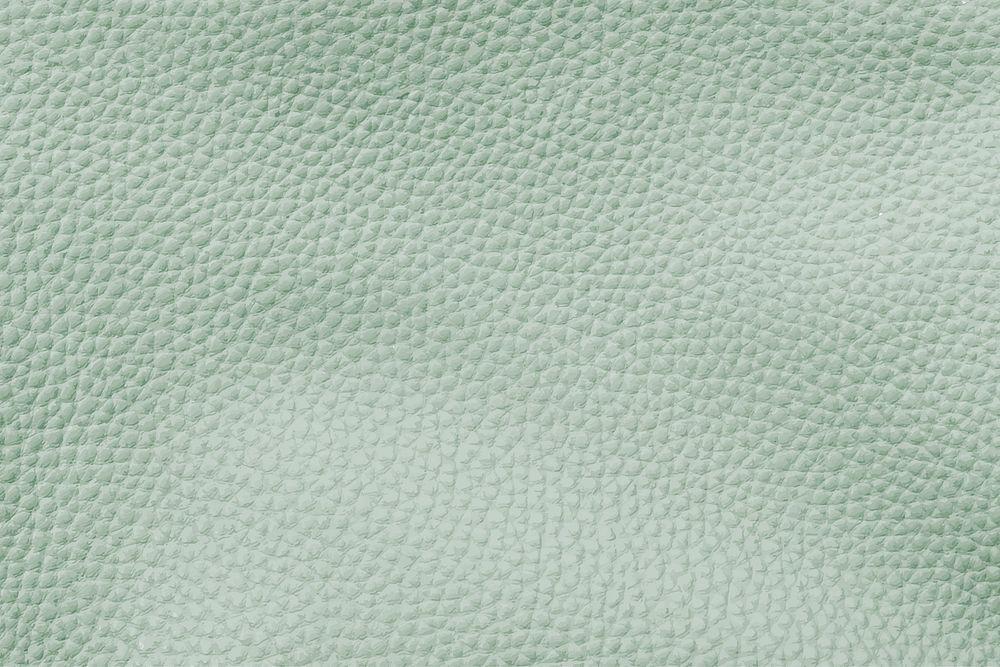 Pastel green artificial leather textured background vector