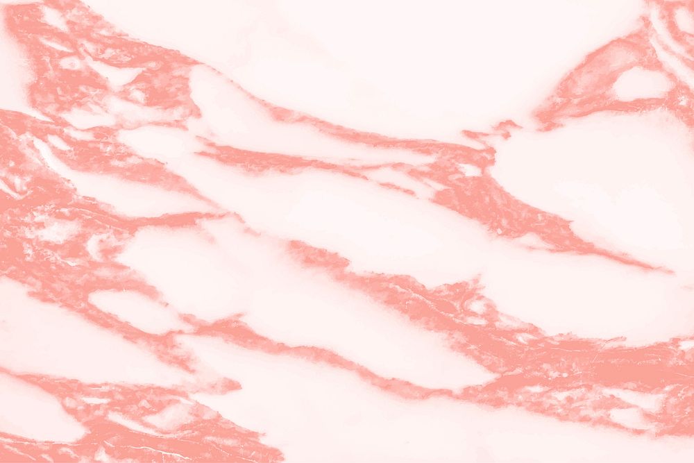Pink marble textured background vector