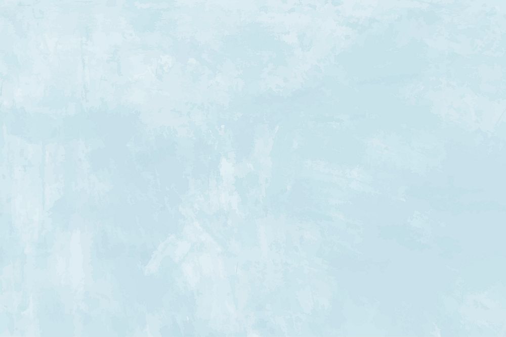 Abstract pastel blue paint brushstroke textured background vector