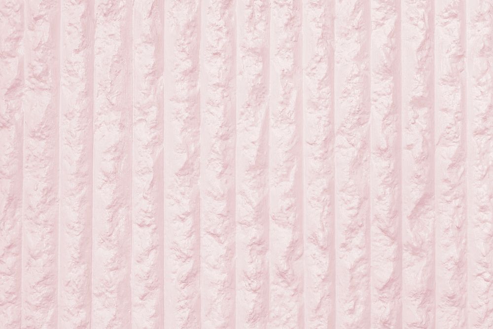 Pastel pink striped concrete wall textured background