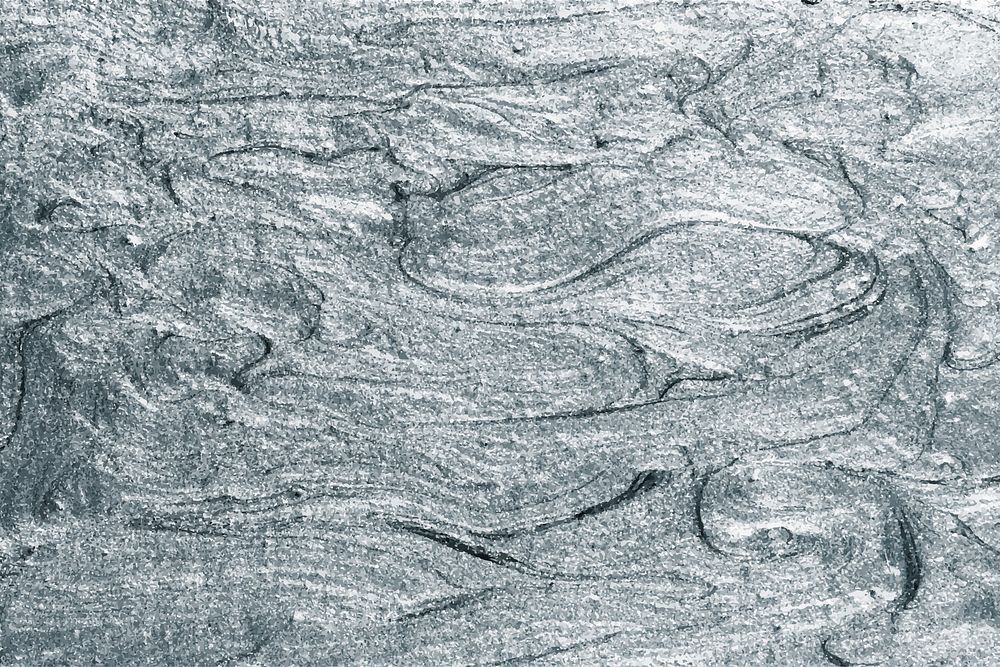 Shimmery gray brushstroke textured background vector