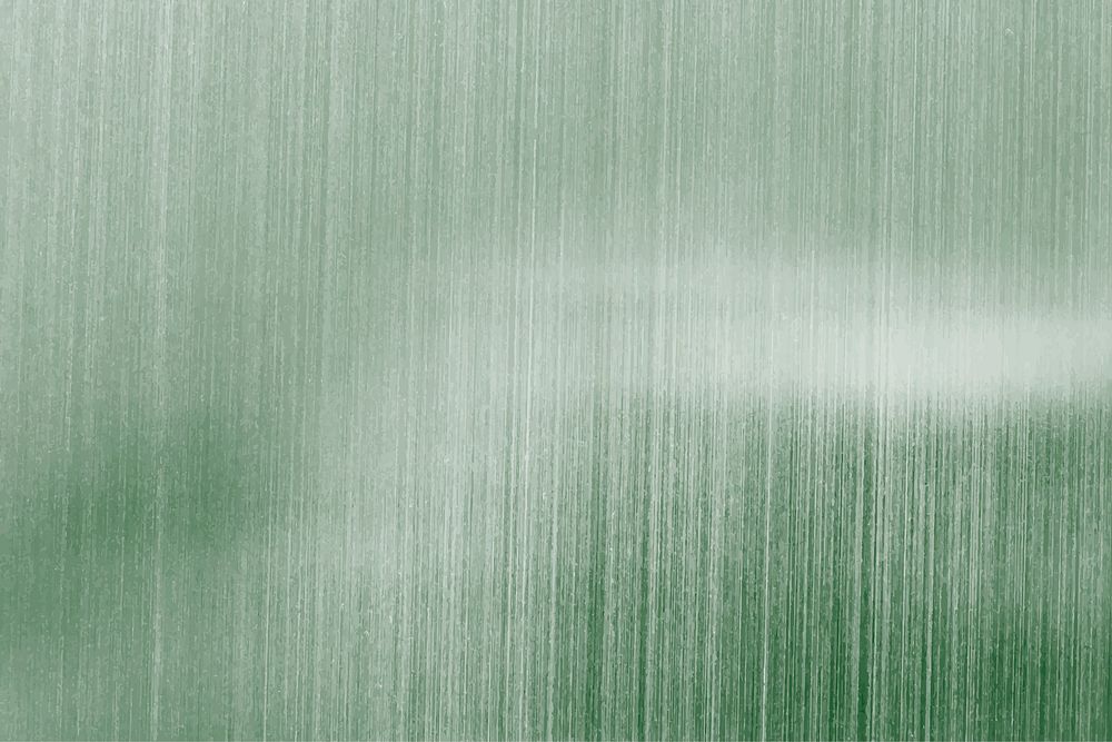 Metallic green paint textured background vector