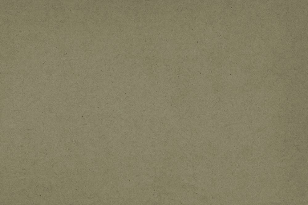 Plain greenish brown  paper textured background