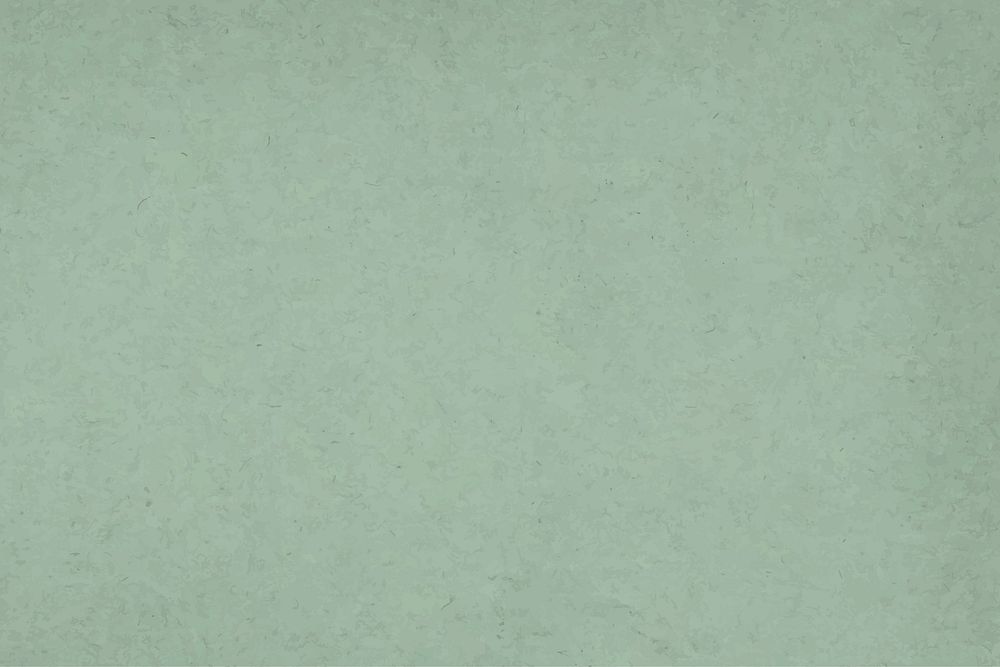 Plain green paper textured background vector