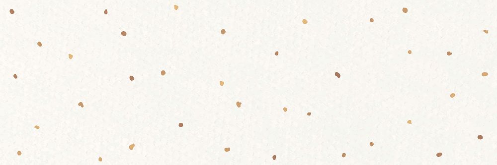 Gold dots blog banner vector beige background