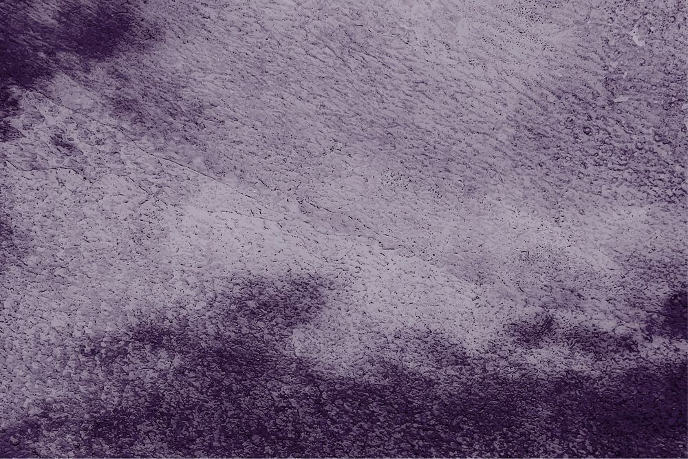 Purple paint grunge textured concrete background vector