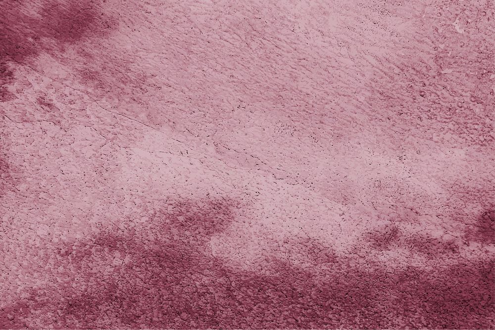Pink paint textured grunge concrete background vector