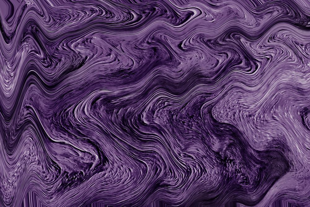 Purple fluid art marbling paint textured background