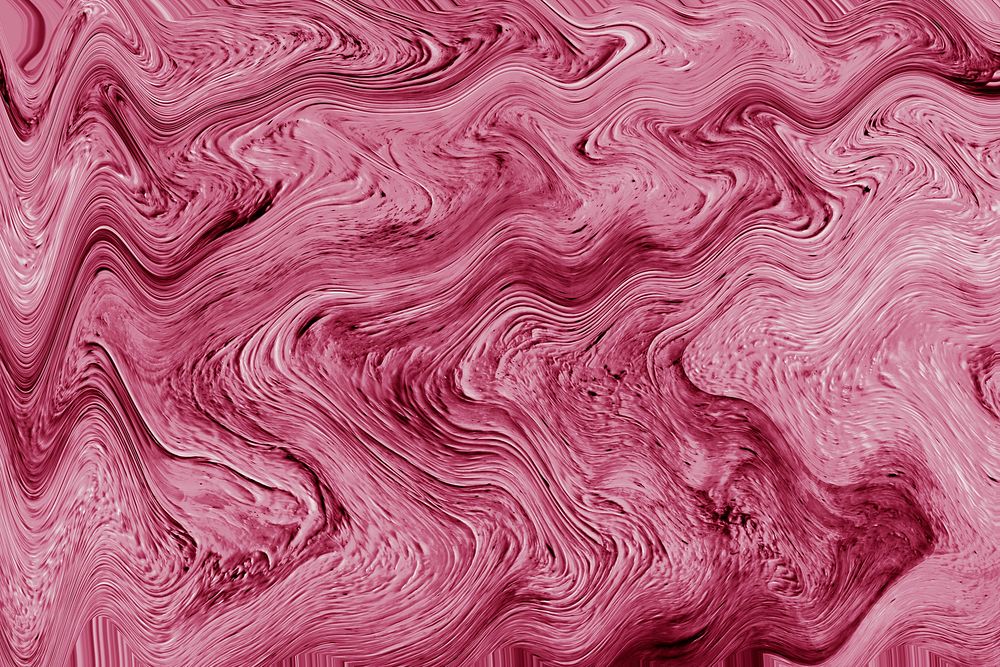 Pink fluid art marbling paint textured background