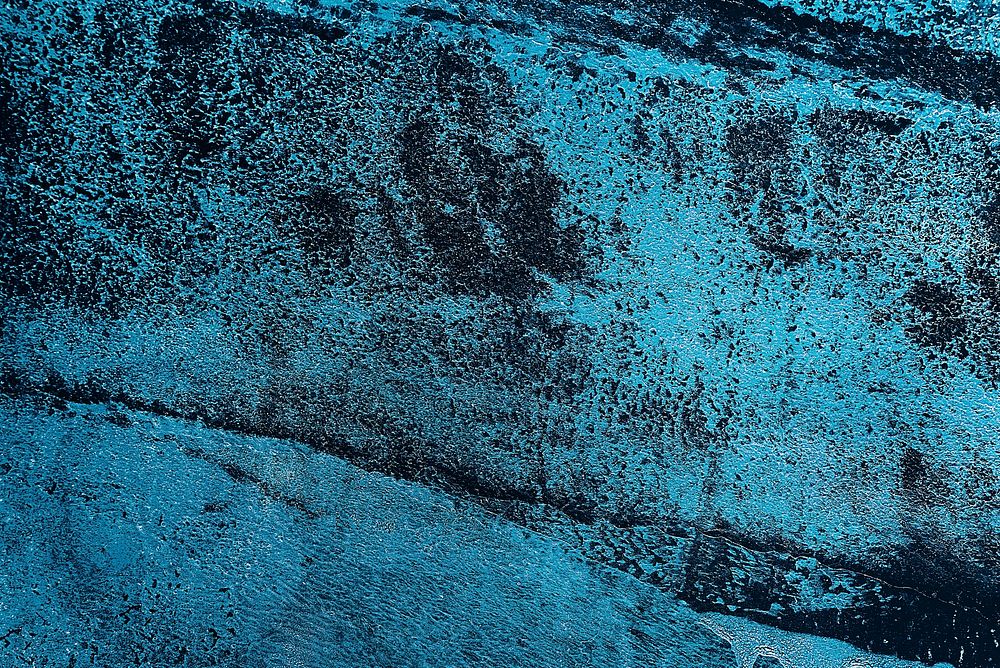 Blue grunge concrete textured background