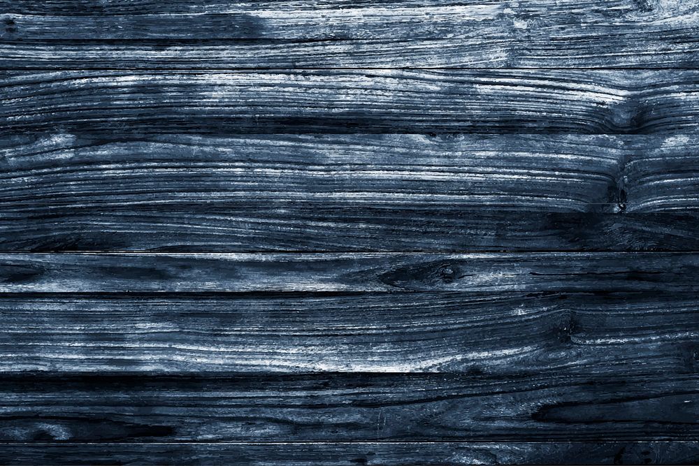 Blue wooden textured background vector