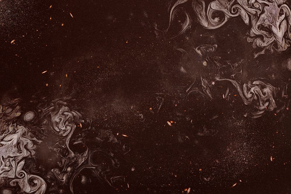 Brown smoky art abstract background