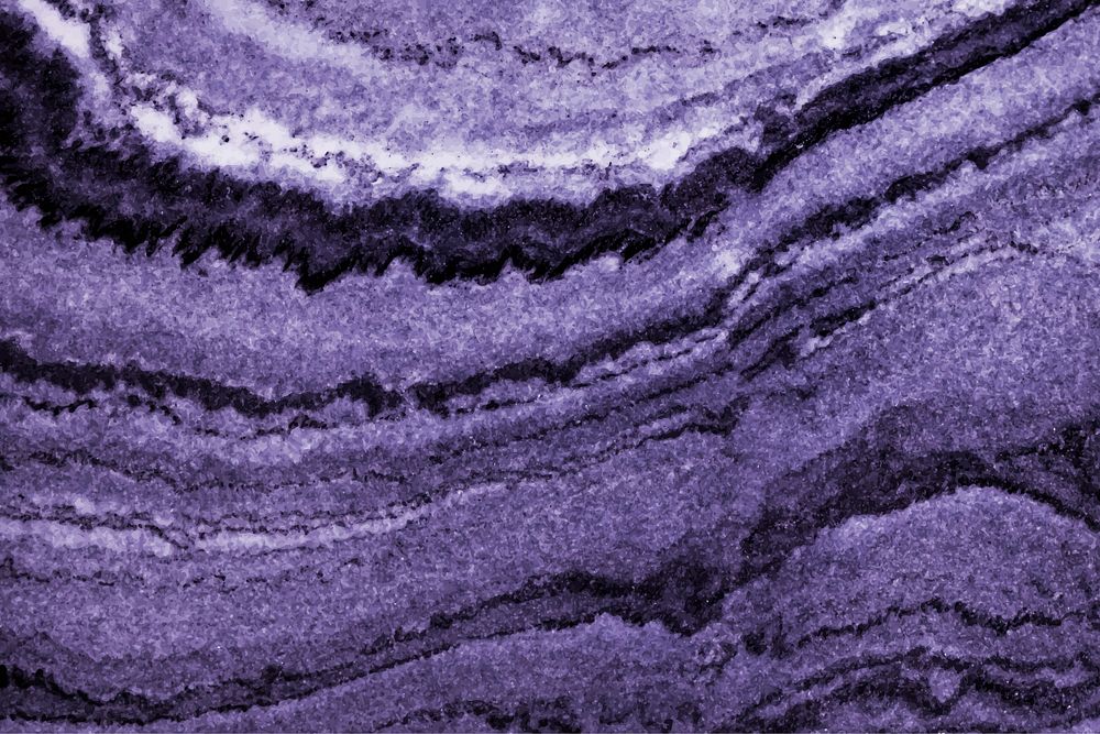 Purple marble textured design background vector