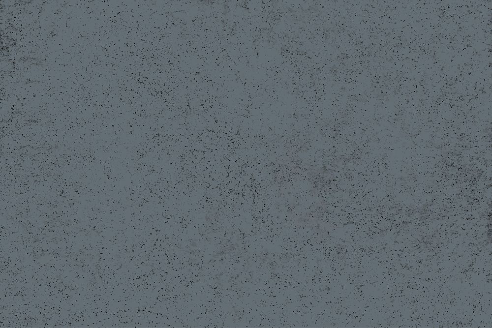 Gray painted concrete textured background vector