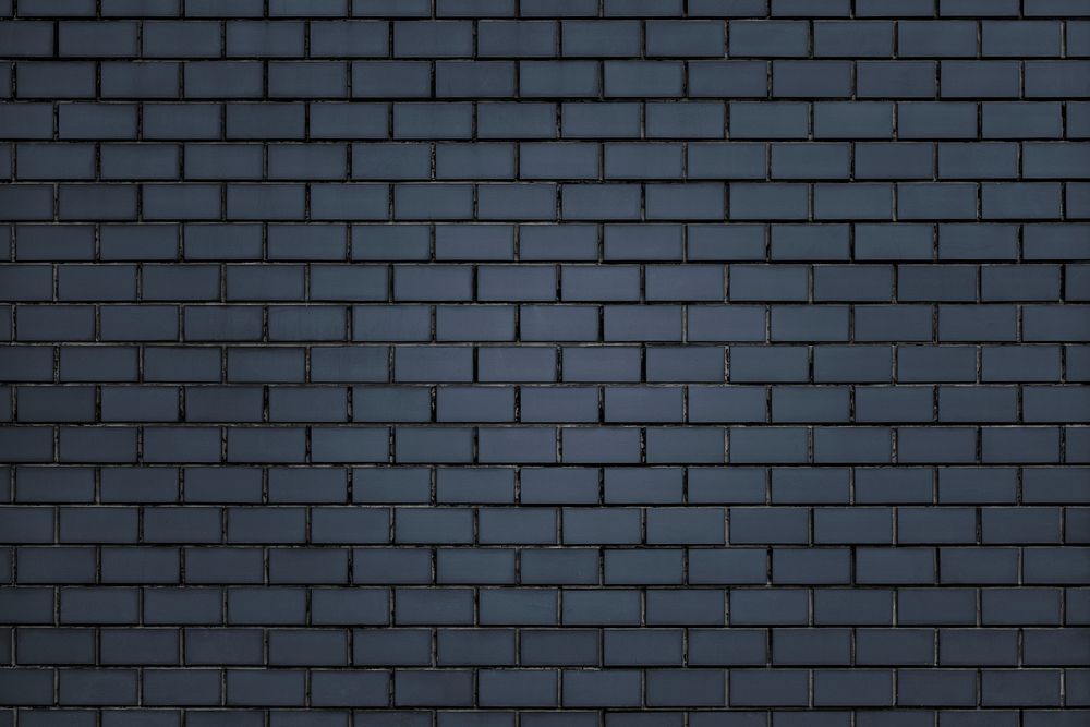 Blue Purple brick wall textured background