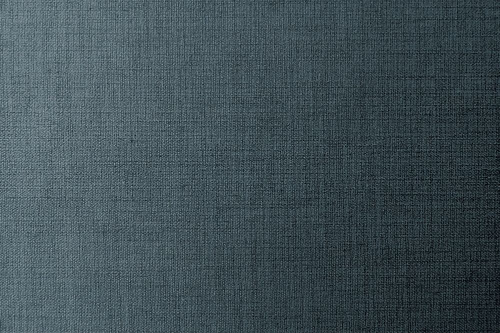 Plain blue fabric textured background vector