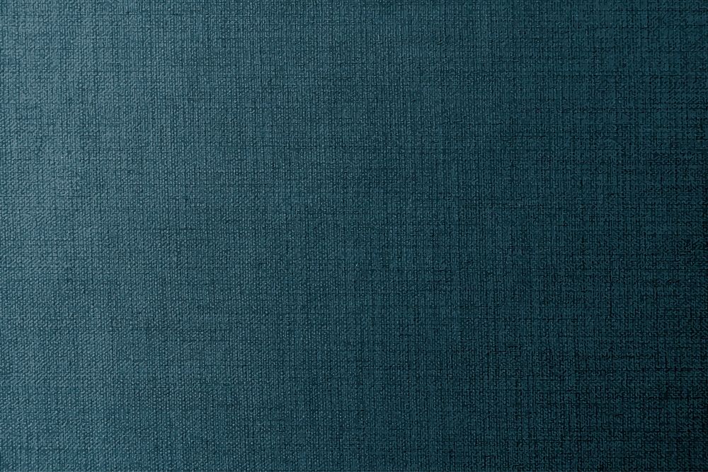 Plain dark blue fabric textured background