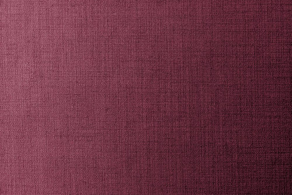 Plain dark pink fabric textured background vector