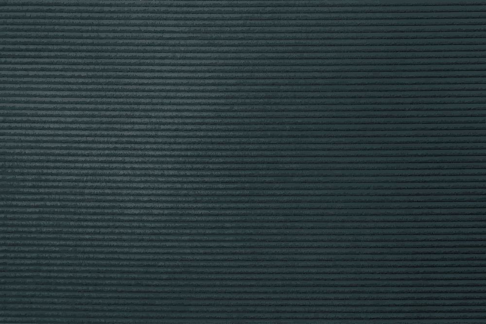 Dark corduroy fabric textured background vector