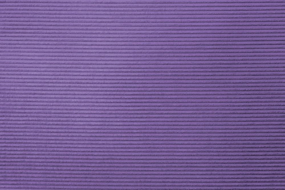 Purple corduroy fabric textured background vector