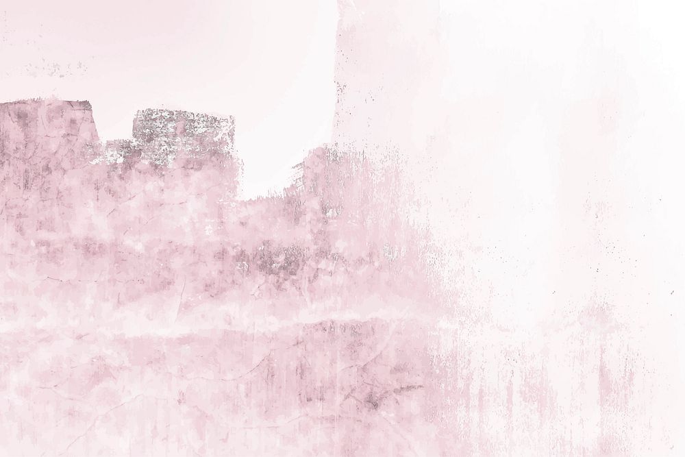 Abstract pink paint textured background vector