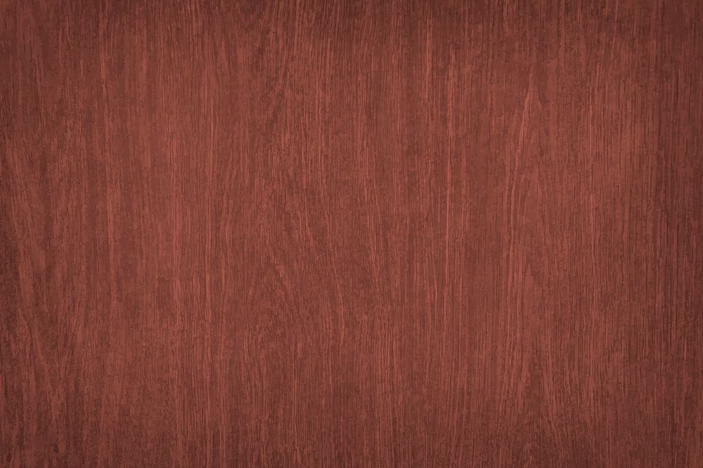 Red smooth wooden textured background vector