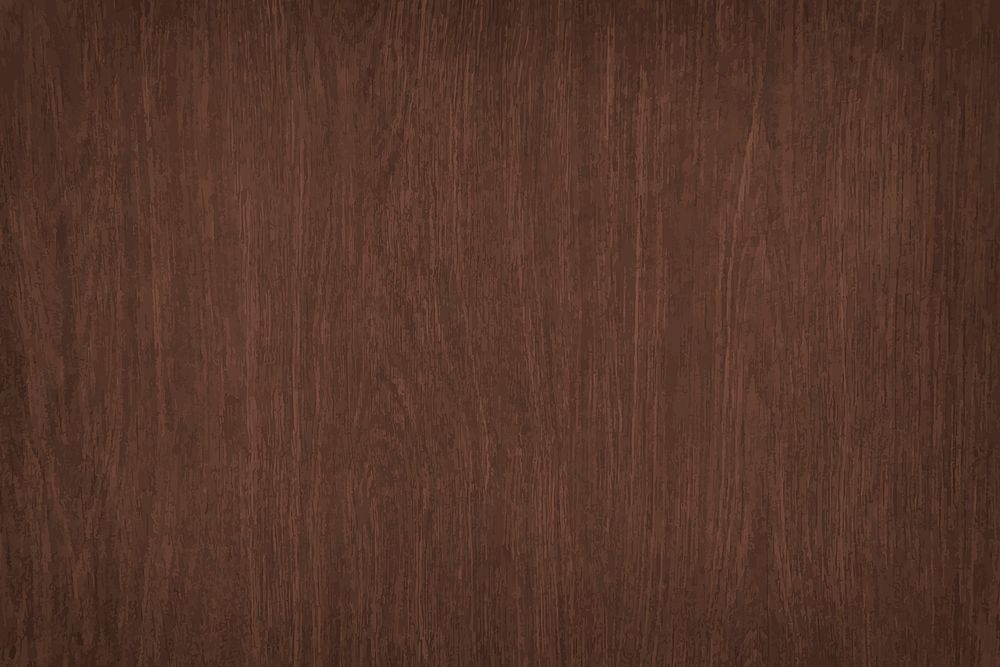 Smooth brown wooden textured background vector