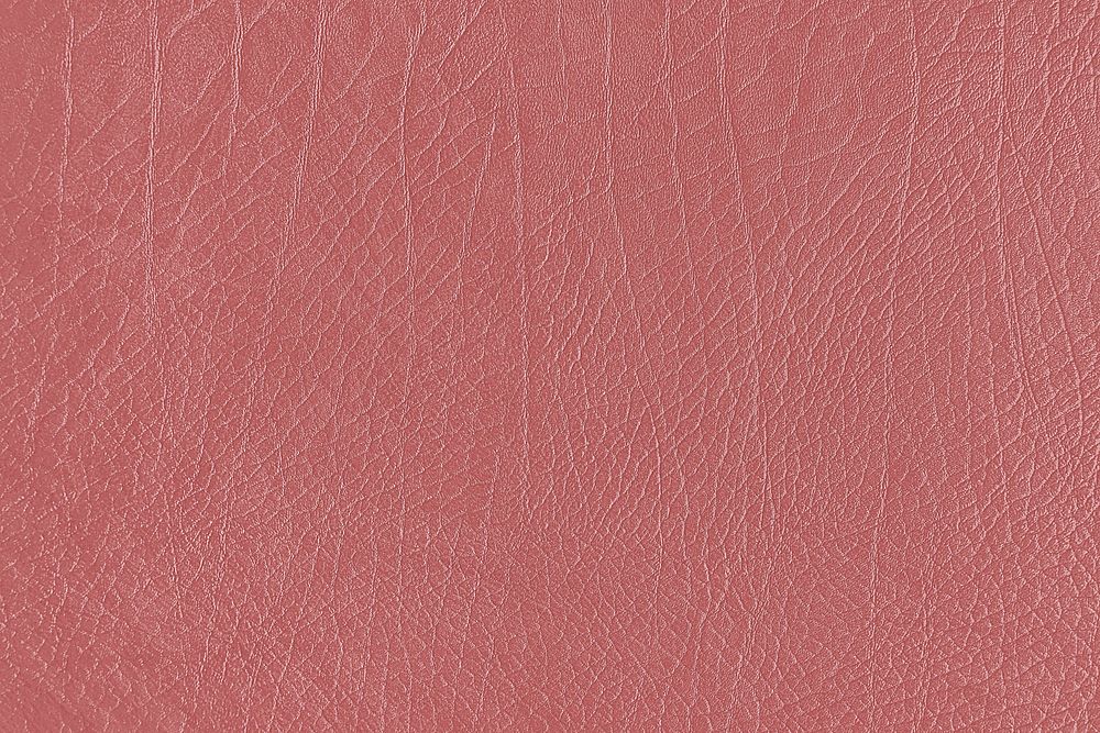 Red creased leather textured background