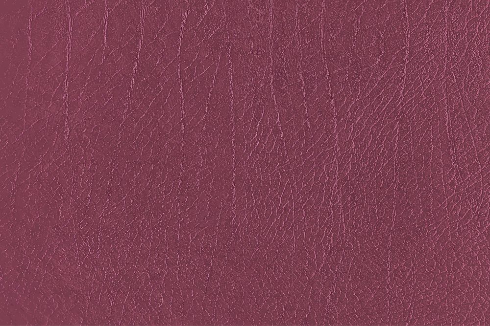 Dark pink creased leather textured background vector