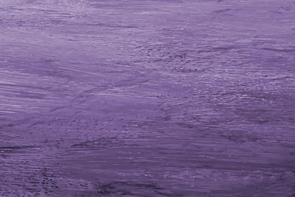 Purple oil paint brushstroke textured background vector