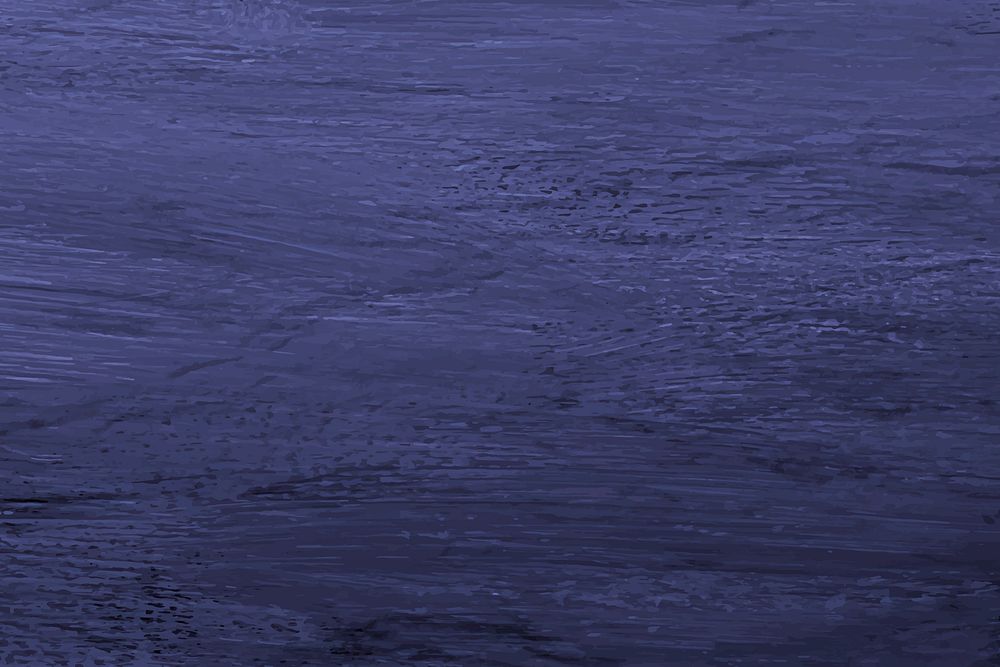 Blue oil paint brushstroke textured background vector