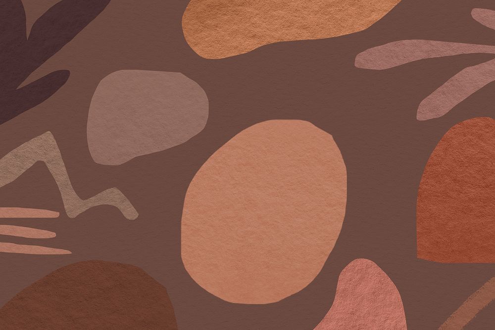 Abstract patterned background earth tone design