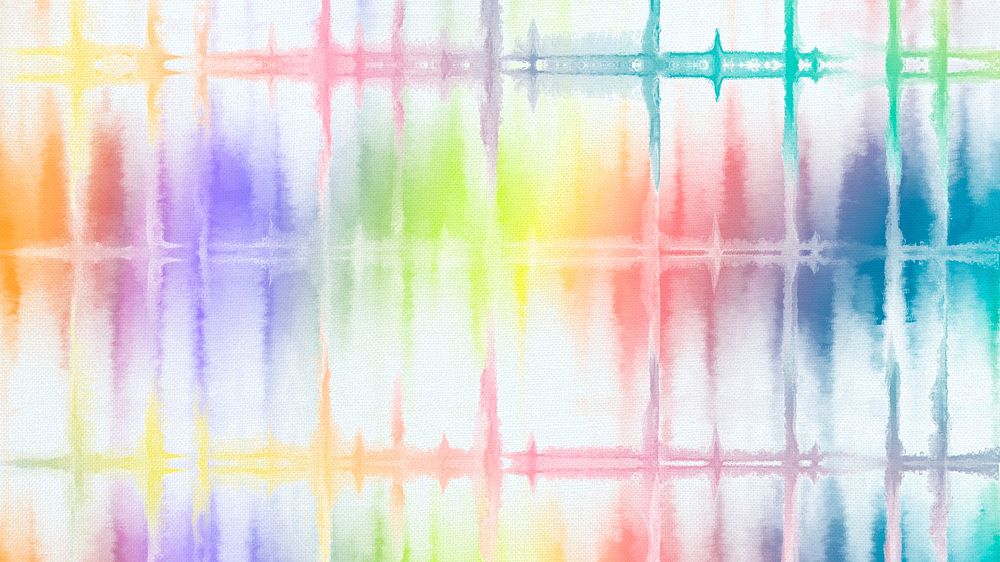 Rainbow tie dye pattern psd background