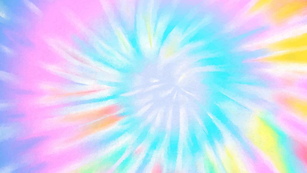 Pastel swirl tie dye vector colorful background