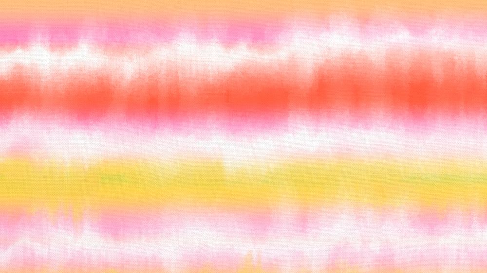 Tie dye background psd with red and yellow stripe pattern
